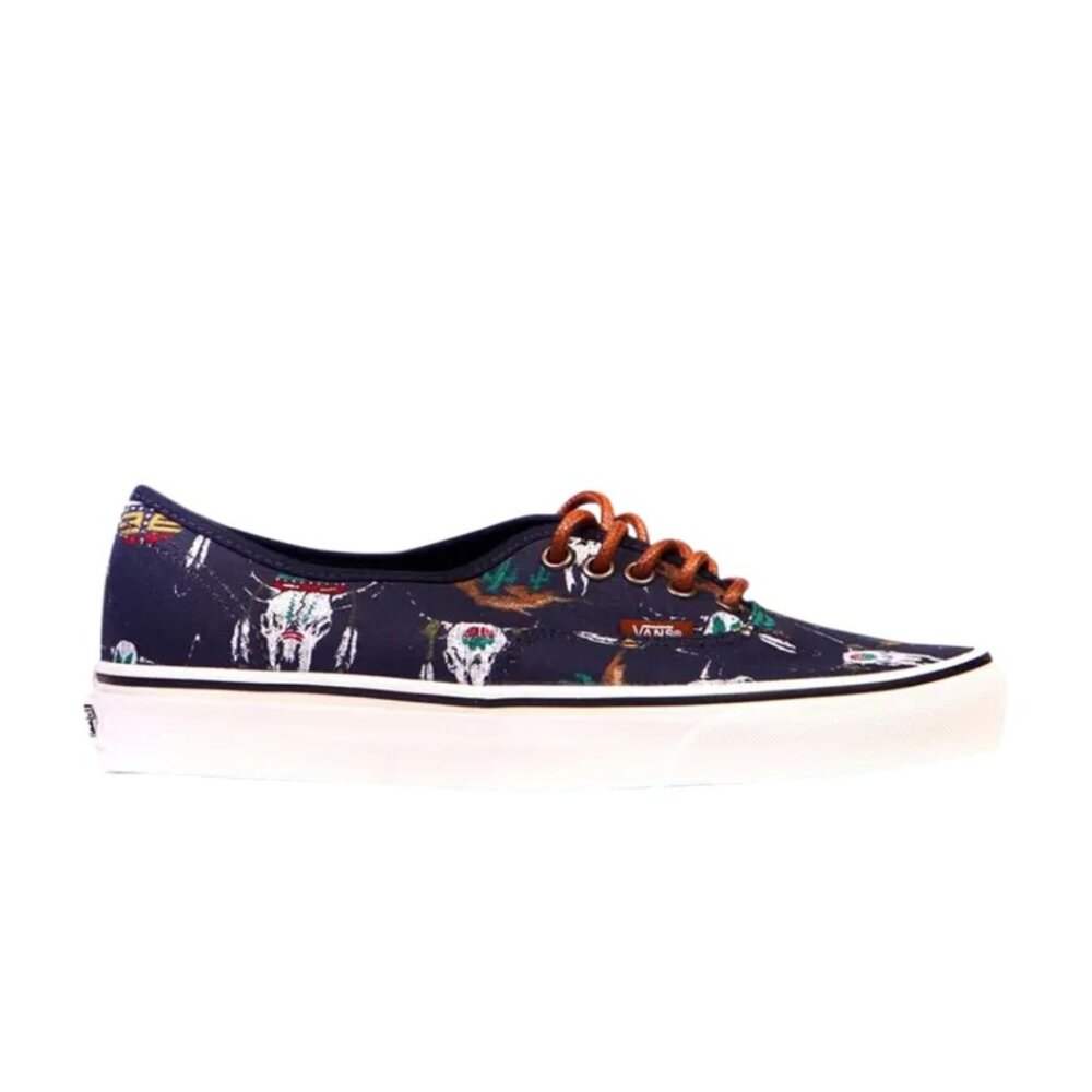 VANS SHOES MENS 10 Desert Tribe Cactus Cow Skulls Southwest Canvas Lace Up